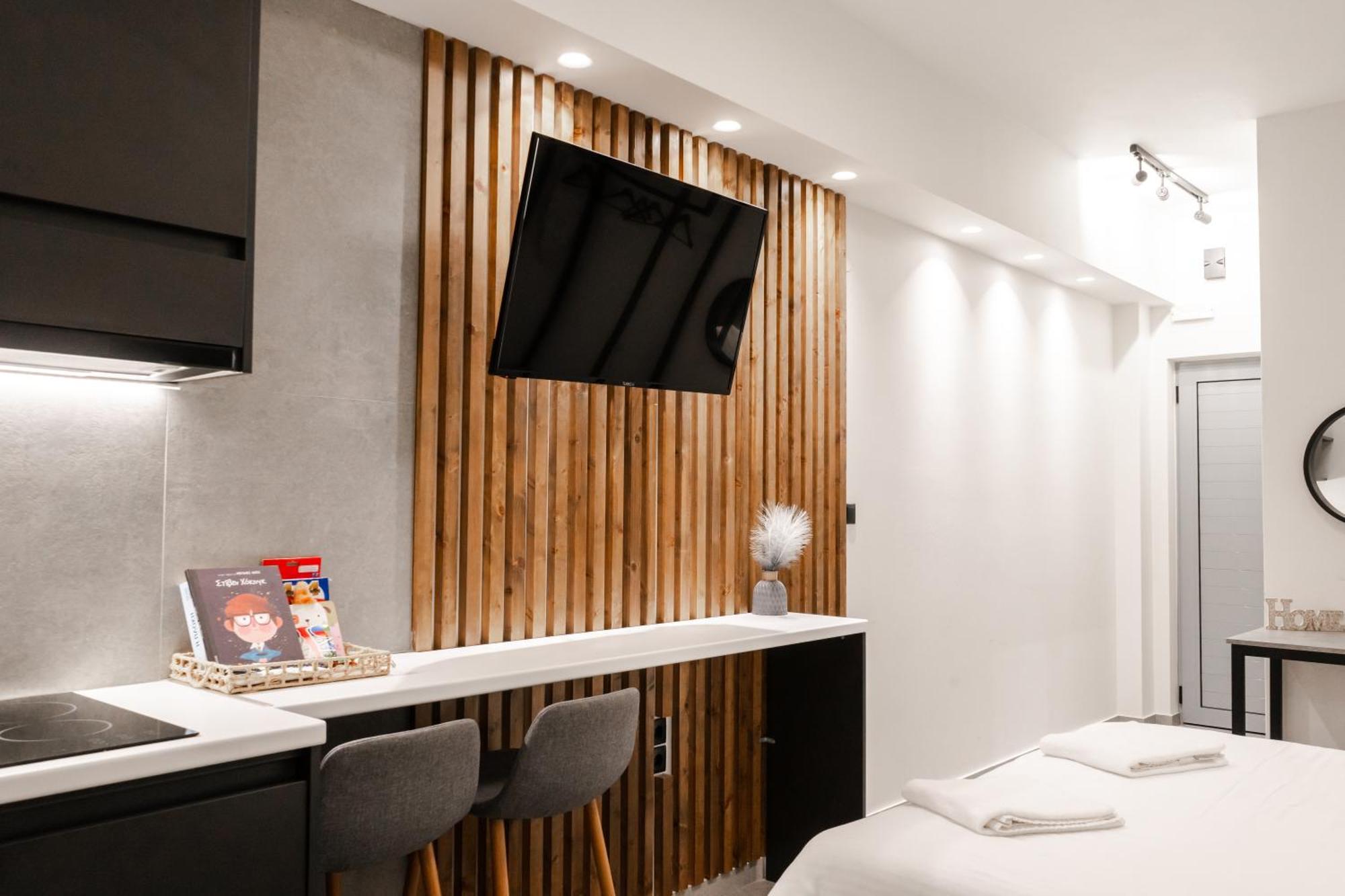 Aellw Cozy Apartment 1 Nea Thesi Bagian luar foto